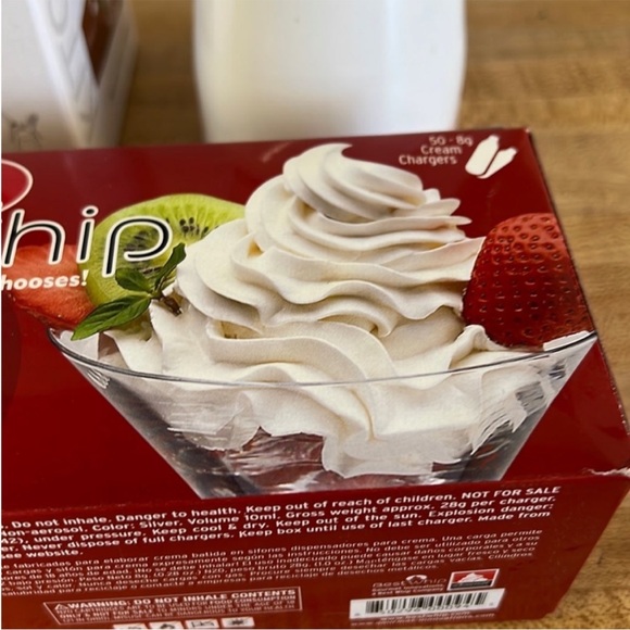 New Best Whip Cream 50 Pk. Chargers - Picture 4 of 4